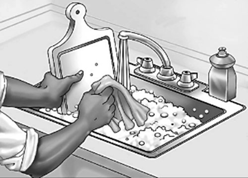 飯后誰(shuí)洗碗？交給我吧！