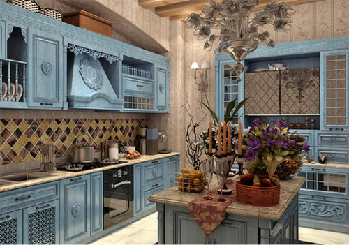 真情地中海 地中海風格櫥柜