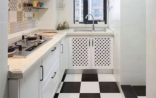 小戶型廚房L型櫥柜這樣設(shè)計，空間更大化利用