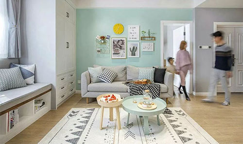 原木北歐風裝修，廚房櫥柜這樣定制真的好看