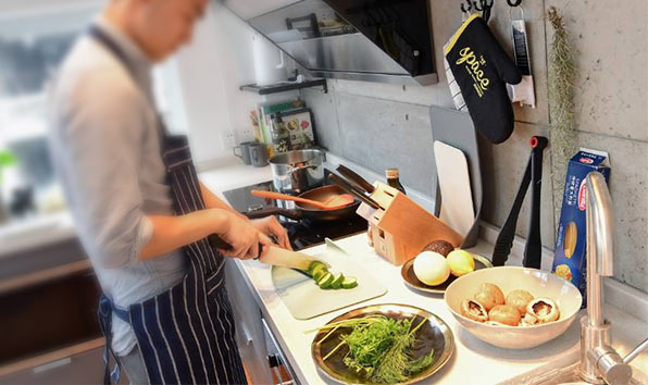 廚房櫥柜動線規劃，讓做飯更加得心應手