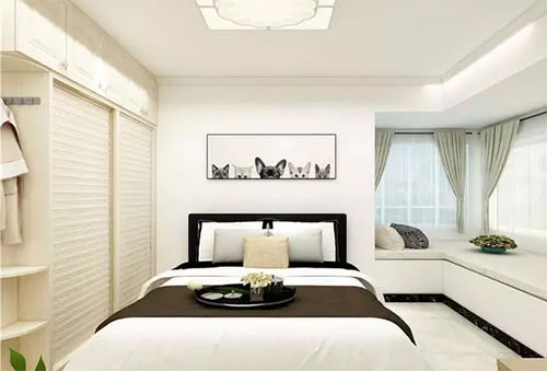 全屋簡歐風衣柜定制，感受低調的奢華