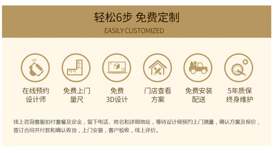 利百佳櫥柜服務項目