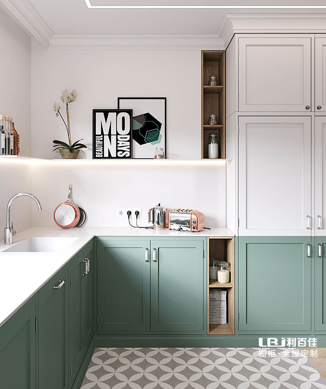 北歐風廚房櫥柜定制